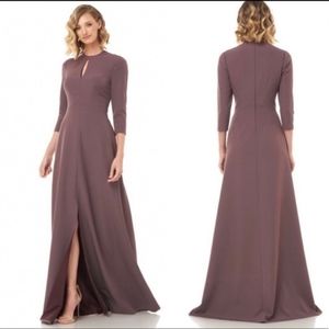 Kay Unger – Hannah Stretch Crepe A-Line Gown, size US 2